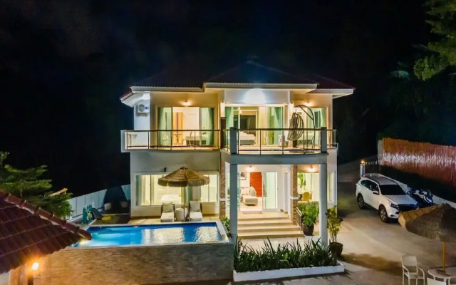 Ocean View 4BR Pool Villa KataBB Seaview