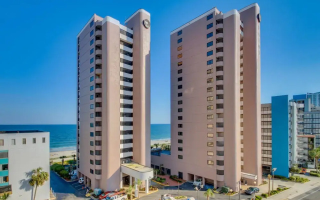 Beach-front Condo with Private Balcony
