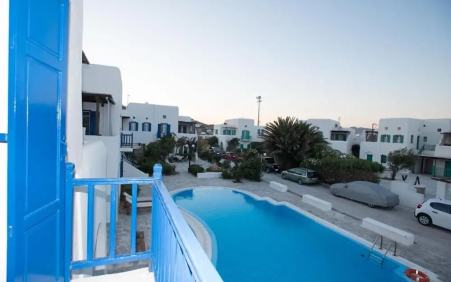 Glamorous 2BR Villa in Ornos w Sea View