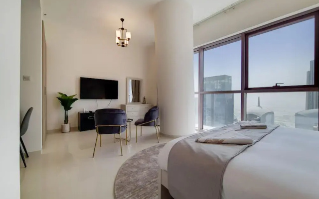 GreenFuture - High-Rise Sleek Studio With Panoramic City Views
