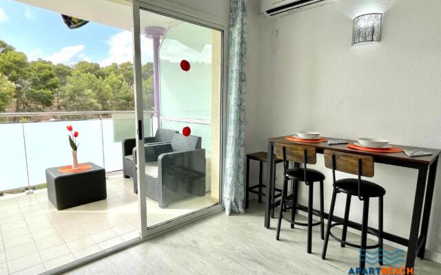 ApartBeach FONT DE MAR 5º Clima Piscina y Vista Playa