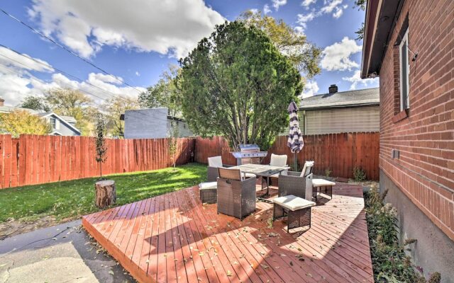 Walk to Midtown: Reno Retreat w/ Furnished Deck!