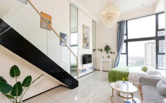 Huangdao Xinhai LOFT Scenic Apartment (Luofushan Road) – Hotel Rooms – Qingdao