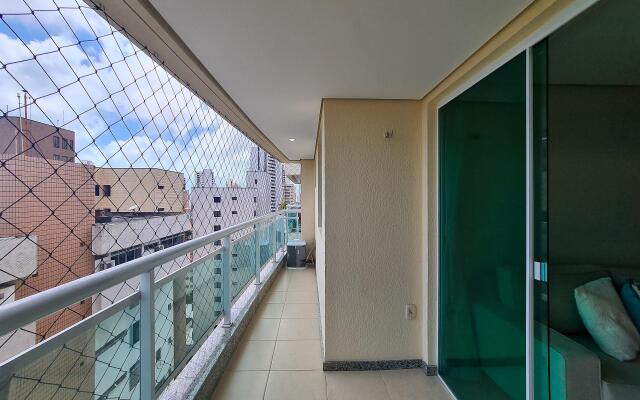 Apto Portal Meireles Linda Vista 150m Beira Mar 2 Suítes by DM Apartments