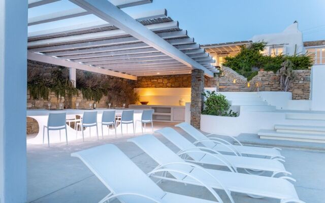 Glorious Aegean View Pool Villa Pharos