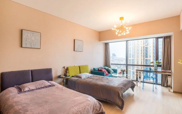 Qingdao Lejiaxuan Yuexi Apartment Hongkong Central Rd The MIXC Branch