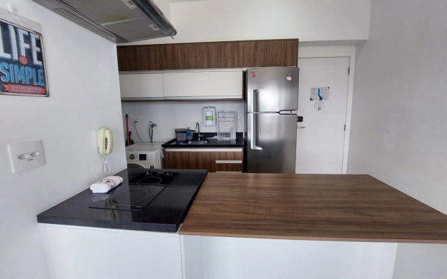 Book Santos - Unlimited 1419 - Studio Frente Mar