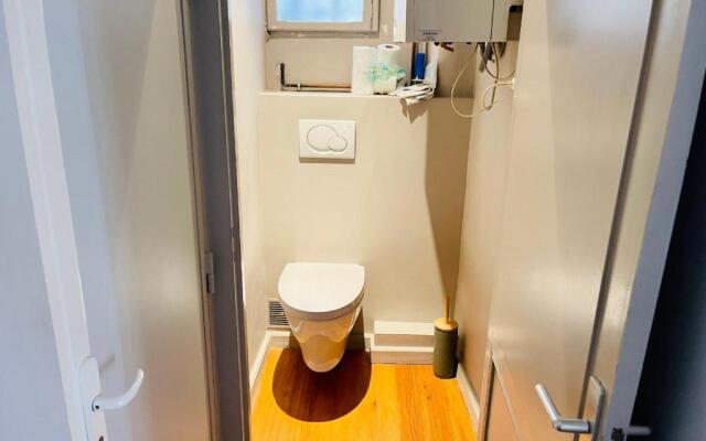 Nice furnished apartment with inner courtyard near the city center