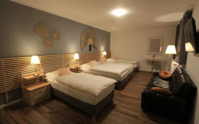 Asia Dreieck Pension Zimmer