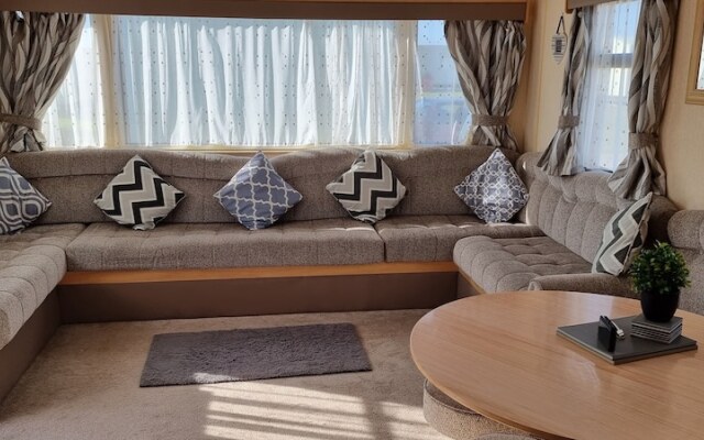 Lovely Caravan at Ingoldmells Just Behind Sealands