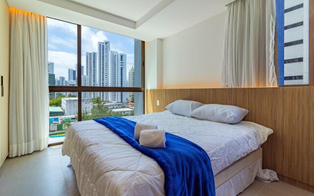 Rooftop #501 - Suíte em Boa Viagem por Carpediem