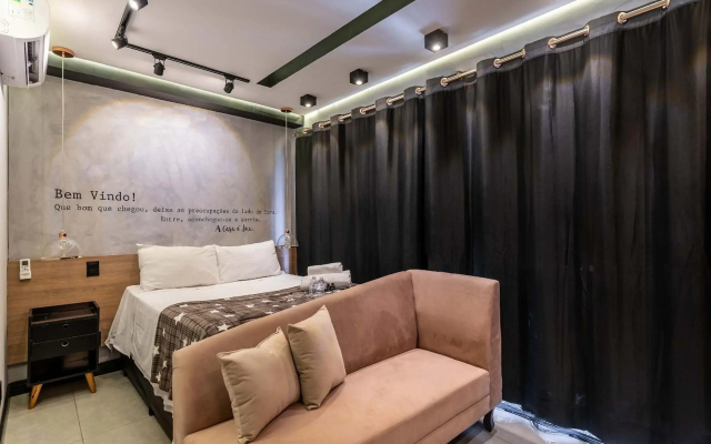 MS906 Studio de Cinema na Bela Vista Com Vaga RoseGold — São Paulo