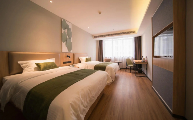 GreenTree Inn Express Hefei Yaohai Wanda Minghuang Road – Guest Rooms – Hefei