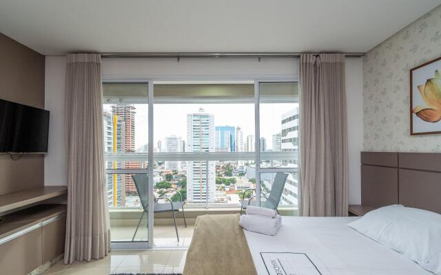 Flat aconchegante no Setor Bueno - TH2107