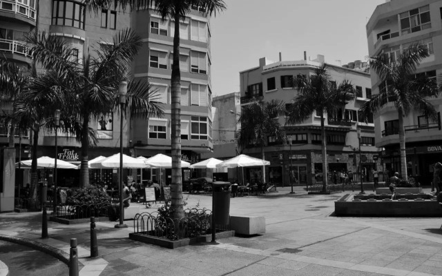 The blue house las Canteras