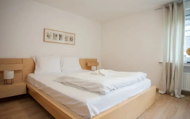 Modernes Appartement Neben Einem Skigebiet
