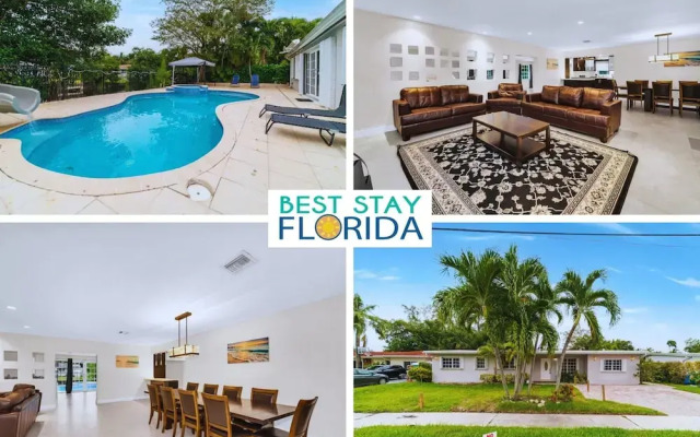 Heated Pool Home Near Beach