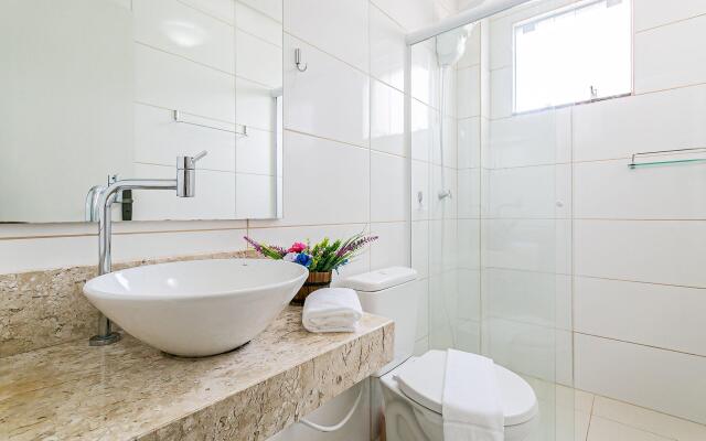 Aconchegante apto com churrasq nos Ingleses ROB203