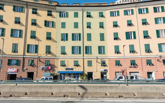 Pleasant 2BR flat next to Genoa Port