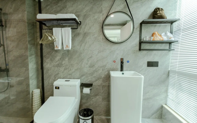 city gezhi hotel – Bathroom – Guangzhou