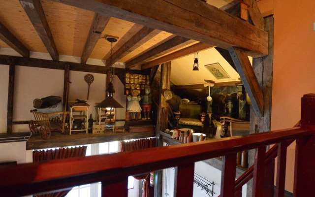 House Situated Peacefully on a Vast Green