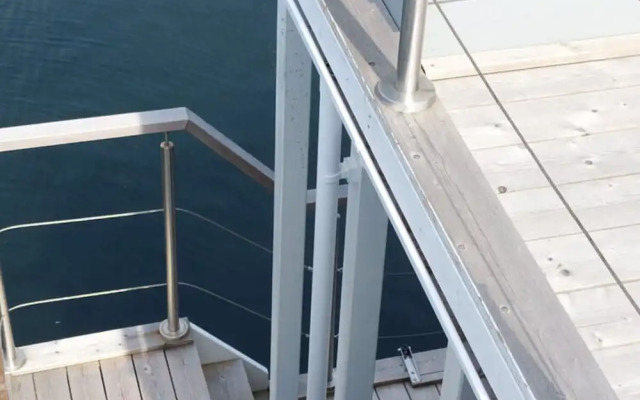 Houseboat Hecht in Egernsund at the Marina Minde