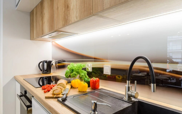 Lumina stylish 3-room apart with balcony