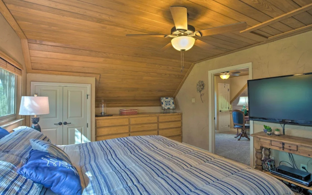 Lakefront Living: Private Dock, Deck, & Game Room!