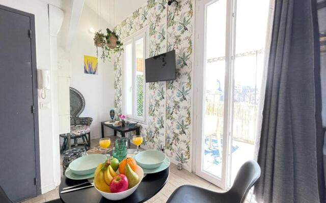 Le Jungle by AndersLocationTerrasseWifi-Netflix