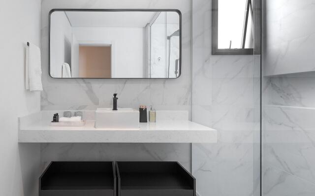 Rooftop com piscina em Jurerê Internacional #JA12