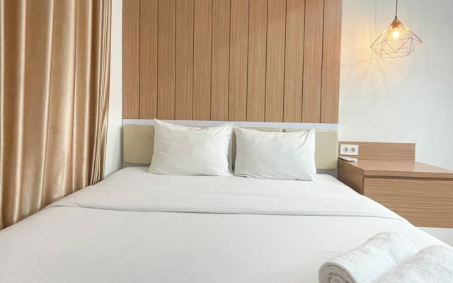 Wooden Accents 1Br At Podomoro City Deli Medan Apartment