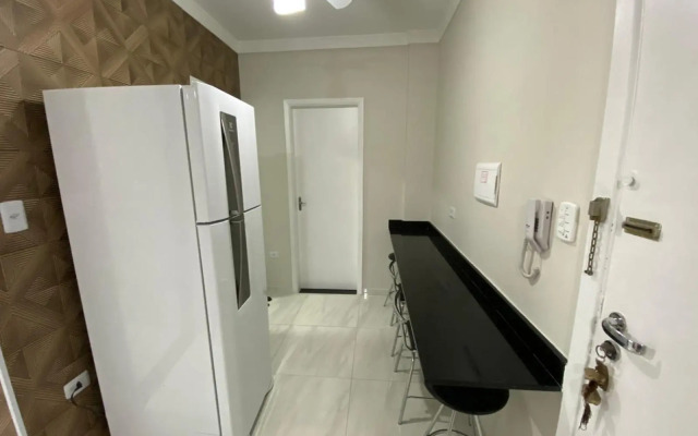 Apartamento na praia de Santos