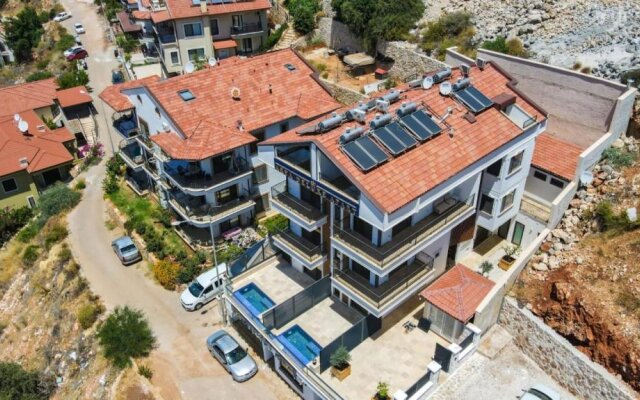 Luxury Flat With Jacuzzi in Kas Antalya