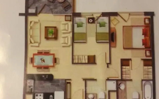 Valle Nevado, apartamento nuevo