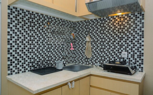 Furnished Green Pramuka City 2BR Apartment near Mall