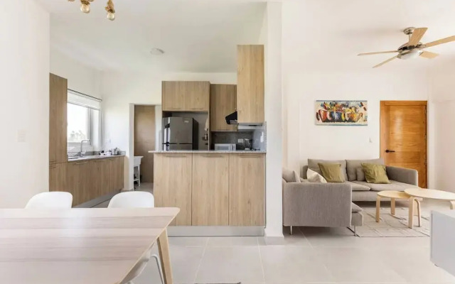 Bamboo apartment