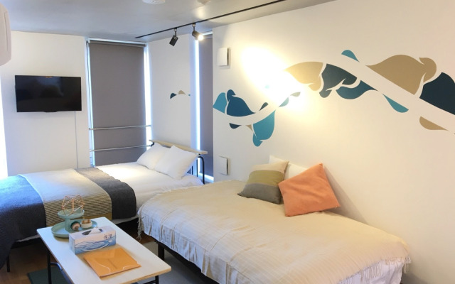 3ppl 1Bed 1Sofa FreeWiFi Kitchen Shibuya 20min(4D)