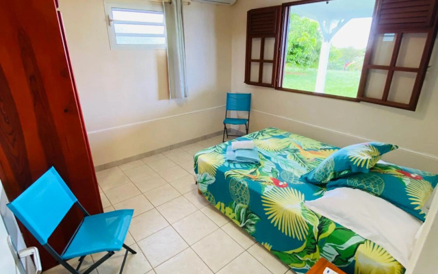 Villa Créole vue sur mer des Caraïbes