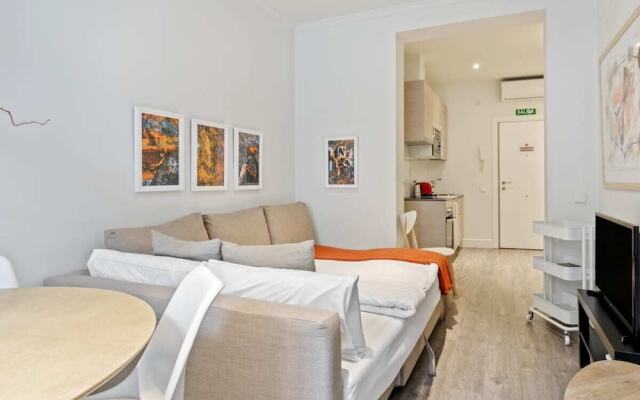 Bright Cosy One-Bedroom Apartment in Centro, Madrid