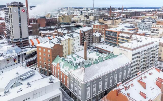 3 makuuhuoneen huoneisto keskustassa