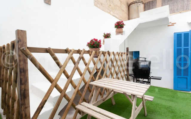 Casa de verano con piscina en el puerto