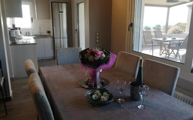 Sea View Apartment 15 Min From Athens Airport
