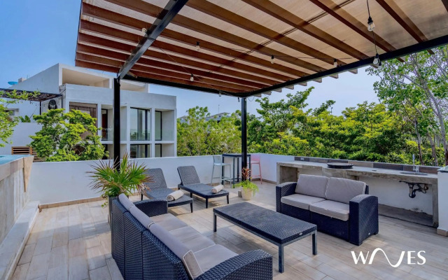 Increíble Townhouse de 3 Rec. con Alberca Privada