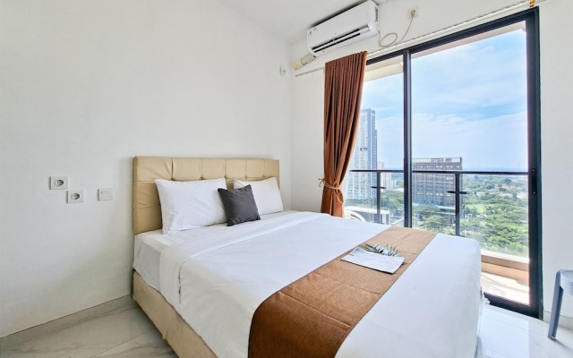 Stylish Studio For 2 Pax At Sky House Bsd Apartment – Guest Rooms – Legok