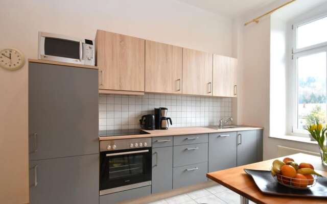 Villa in Borstendorf With Garden