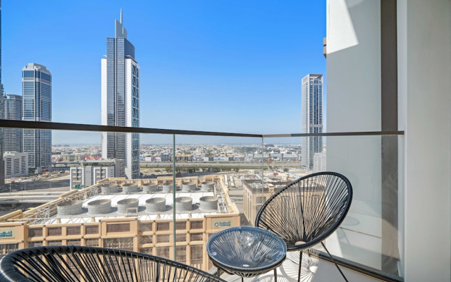 Silkhaus 1bdr in Burj Crown Burj Khalifa View