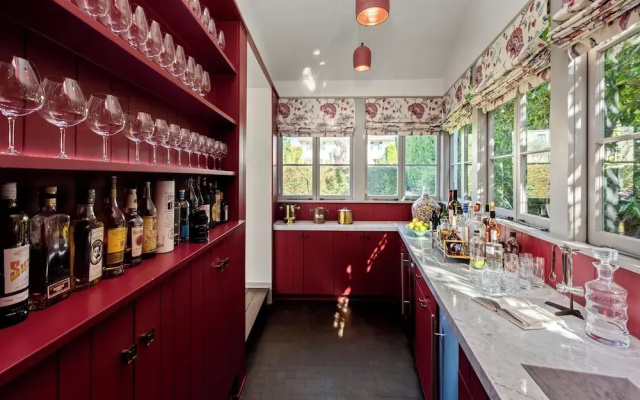 Howard Hughes Estate - Spanish Revival Gem w/ Pool, Wine Cellar & Guest House