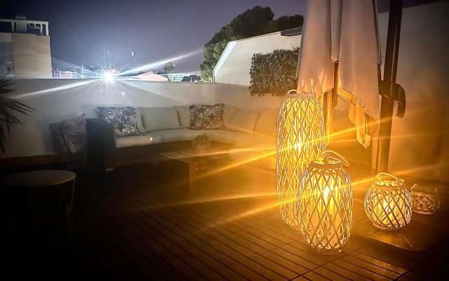 Gran terraza Muchavista San Juan Alicante