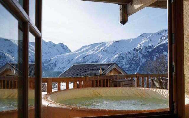 Chalet 4* hammam sauna jacuzzi panorama
