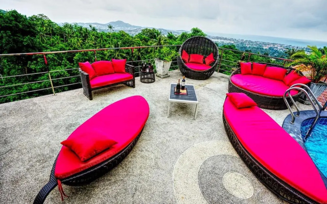 4 Bedroom Sea View Villa 1 - Chaweng Noi SDV161-By Samui Dream Villas